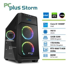 PCPLUS Storm Core i5-14440F/32GB/1TB/RTX 4060 Ti 8GB gaming namizni računalnik