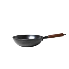 Grill King Asia nitrirani wok z ravnim dnom, 30 cm