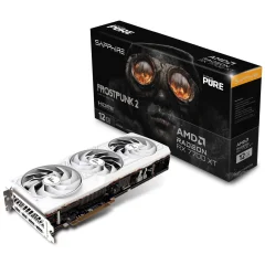 Sapphire RX 7700 XT PURE FROSTPUNK 2 Bela 12GB | GDDR6 | 2xHDMI 2xDisplayport | 11335-08-50G | Gaming Grafična Kartica