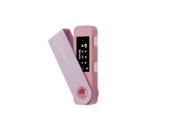 LEDGER Nano S Plus, denarnica za Bitcoin in druge kriptovalute, Pastel Pink