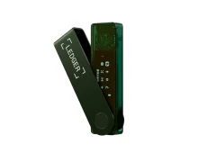 LEDGER Nano X, denarnica za Bitcoin in druge kriptovalute, Emerald Green