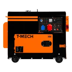 Prenosni tihi dizelski generator T-Mech, trifazni 400 V