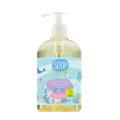 SOOP BABY/ OTROŠKO MILO ZA TELO IN LASE - 500 ml