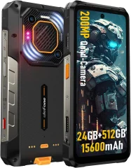 Ulefone Armor 26 Ultra 5G 24/512GB, črna pametni robustni telefon Android 13, 15600mAh/120W 120Hz 200MP