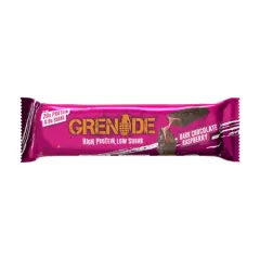 Grenade Protein Bar, Dark Chocolate Raspberry, 60 g - Dark Chocolate