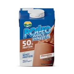 Polleo Whey Protein Shake, Chocolate, 500 ml