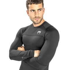 Venum G-Fit Air Rashguards Long Sleeve, Black - XXL