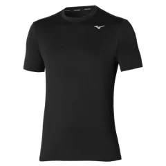 Mizuno Impulse Core Short Sleeve Shirt, Black - S