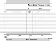 Obrazec 6,89a temeljnica a5