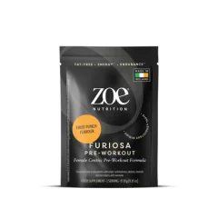 zoe Furiosa Pre-Workout, 10 g - Fruit Punch