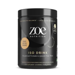 zoe Iso Drink, 300 g - Peach Iced Tea