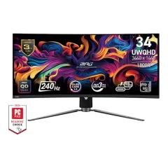 MSI MPG 341CQPX QD-OLED/ 34,18''/UWQHD/240Hz/črn monitor