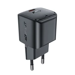 Polnilnik Mini GaN PD 30W USB-C, črn