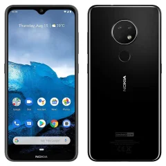 Obnovljeno - kot novo - Nokia 6.2 crna 64 GB 4 GB ram dual sim - brez oznak uporabe obnovljeno