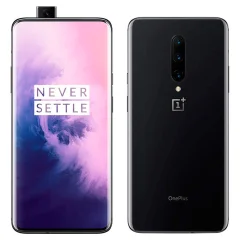 Obnovljeno - znaki rabe - Oneplus 7 Pro 4G crn 256 GB 8 GB ram dual sim - vidne oznake uporabe obnovljeno