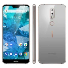 Obnovljeno - znaki rabe - Nokia 7.1 siva 4G 64 GB 4 GB ram dual sim - vidne oznake uporabe obnovljeno