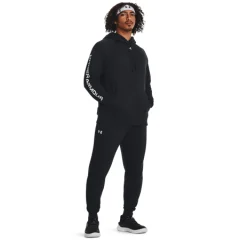 UA Tracksuit Rival Fleece, Black/White - L