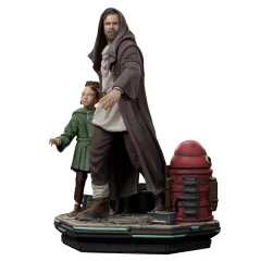 Iron Studios STAR WARS - Obi-Wan in mlada Leia Deluxe statue 1/10