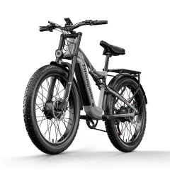 Električno kolo 2000 W Ebike 48 V 17,5 AH baterija 26"X3" Fat Tire do 45+KM/H & 60 KM gorsko električno kolo za dolge razdalje na plaži