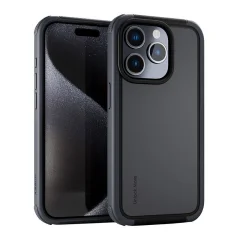 Ohišje Aukey PC-UG10C za iPhone 15 Pro (temno sivo)