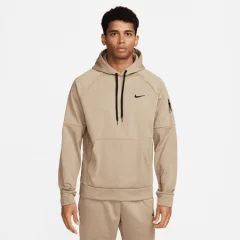 Nike Hoodie Therma-FIT Fleece Khaki/Black - M