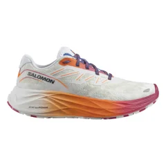 Salomon Aero Glide 2 Women's Running Shoes, White/Dragon Fire/Vivacious - 38 2/3