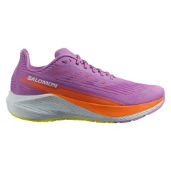 Salomon Aero Blaze 2 Women's Running Shoes, Iris Orchid/Dragon Fire/Sulphur - 40 2/3