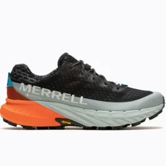 Merrell Agility Peak 5 GTX Shoes, Black/Tangerine - 43.5