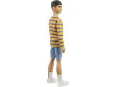 Mattel, Barbie Ken Fashionistas - ?rtasta majica z dolgimi rokavi, Rumena