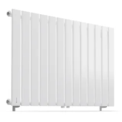 Blumfeldt Ontario, radiator, 100 x 60, 1/2" stranski in sredinski priklop, stenska montaža, 681 W - bela barva