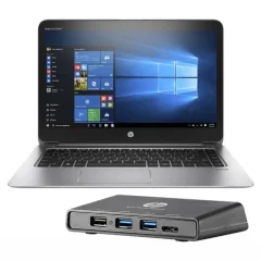 Obnovljeno - kot novo - Notesnik RNW 14,0&quot; HP 1040 G3 i7-6600U / 16GB / SSD256GB / 1920x1080 / WLAN / BT / FP / CAM / Win 10 Pro / SLOgravura / priklopna postaja HP 3001pr / A+