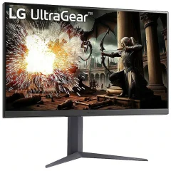 Monitor LG 80 cm (31,5") 32GS75Q 2560x1440 Gaming 180Hz IPS 1ms 2xHDMI DisplayPort Pivot  sRGB99% FreeSync Premium G-Sync Compatible HDR400 UltraGear