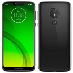 Obnovljeno - znaki rabe - Motorola Moto G7 Power crn 64 GB 4 GB ram - vidne oznake uporabe obnovljeno