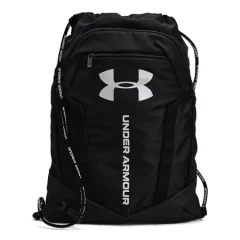 UA Undeniable Sackpack, Black/Mettalic Silver