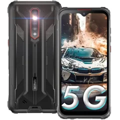 HOTWAV Cyber 7 5G 8/128GB,črna pametni robustni telefon Android 11，8280mAh 48MP+32MP+20MP nočni vid