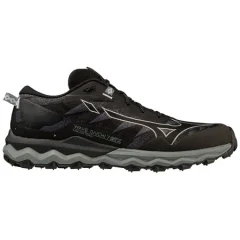 Mizuno Wave Daichi 7 GTX Trail Running Shoes, Black/Ombre Blue/Stormy - 44