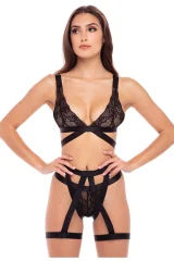 KOMPLET Rene Rofe 7553022 Black-črna-S/M