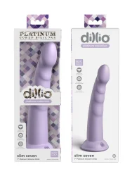 DILDO Dillio Platinum Slim Seven Purple