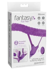 VIBRACIJSKI METULJČEK Fantasy For Her Ultimate G-Spot Purple