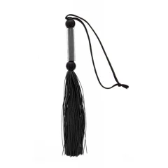 BIČ Guilty Pleasure Silicone Flogger Black