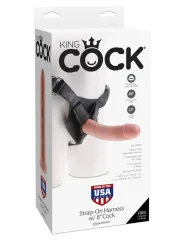 STRAP-ON King Cock Light 8''