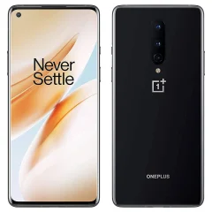 Obnovljeno - znaki rabe - OnePlus 8 5G crn 128 GB 8 GB ram dual sim - svetli znaki uporabe obnovljeno