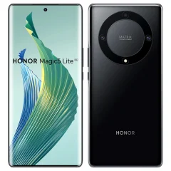 Obnovljeno - znaki rabe - Honor Magic5 Lite 5G crn 128 GB 6 GB ram - vidne oznake uporabe obnovljeno