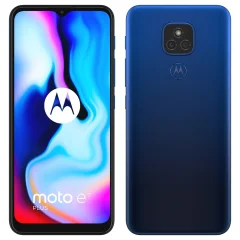 Obnovljeno - znaki rabe - Motorola Moto E7 Plus modra 64 GB 4 GB ram - svetli znaki uporabe obnovljeno