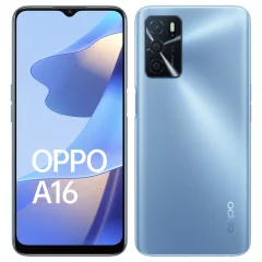 Obnovljeno - kot novo - Oppo A16 modra 4G 64 GB 4 GB ram dual sim - diskretne oznake uporabe obnovljeno