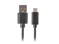 Razstavljen (odprta embalaža) - Kabel USB Lanberg 2.0 Macho/USB C Macho Quick Charge 3,0 1M Črnec