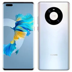 Obnovljeno - znaki rabe - Huawei Mate 40 Pro 5G srebrn 256 GB 8 GB ram - vidne oznake uporabe obnovljeno