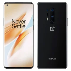 Obnovljeno - znaki rabe - OnePlus 8 Pro 5G crn 128 GB 8 GB ram dual sim - vidne oznake uporabe obnovljeno