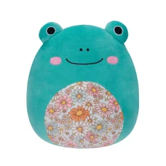 SQU: Squishmallows, 20 cm, ROBERT, SVIJETLO PLAVA ŽABA SA CVJETNIM TRBUŠČIĆEM