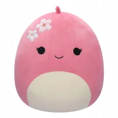 SQU: Squishmallows, 30 cm, MOIRA, ROZA DINOSAUR S TREŠNJINIM CVIJETOM